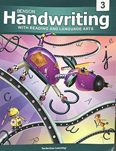 Stock image for Benson Handwriting with Reading and Language Arts 3 for sale by HPB-Emerald