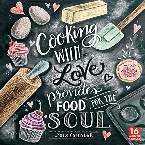 9781531901202: Cooking With Love Provides Food For The Soul 2018 Wall Calendar (CA0120)