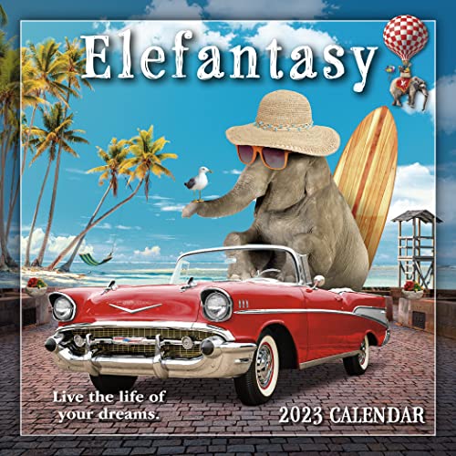 9781531916923: Elefantasy 12-Month 2023 Calendar (MINI 12 MONTH)