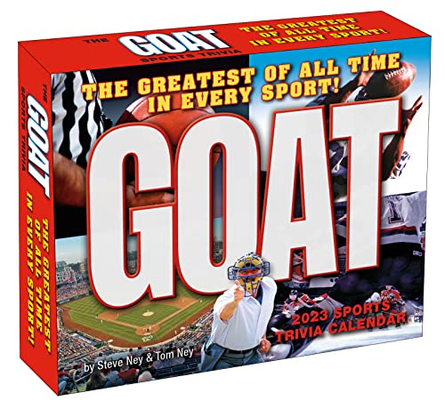 9781531917180: Goat Sports Trivia Calendar 2023: The Greatest of All Time in Every Sport! (BOXEDDAILY 365 DAY COMBINED)