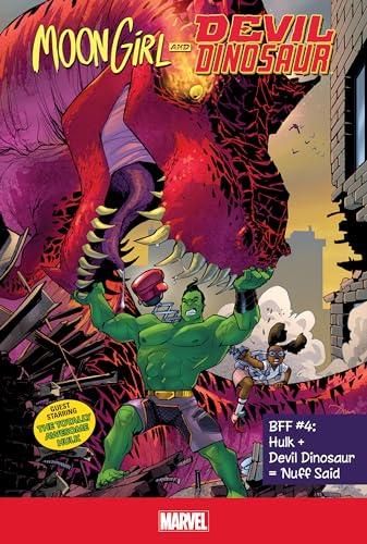 Stock image for Moon Girl and Devil Dinosaur BFF 4: Hulk + Devil Dinosaur = Nuff Said for sale by SecondSale
