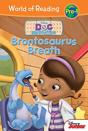 Imagen de archivo de Brontosaurus Breath (Doc McStuffins: World of Reading, Level Pre-1) a la venta por Gulf Coast Books
