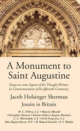 Beispielbild fr A Monument to Saint Augustine zum Verkauf von Ebooksweb