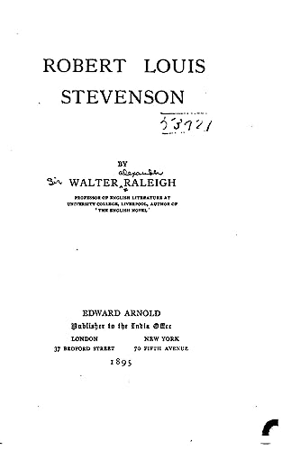 Stock image for Robert Louis Stevenson for sale by THE SAINT BOOKSTORE