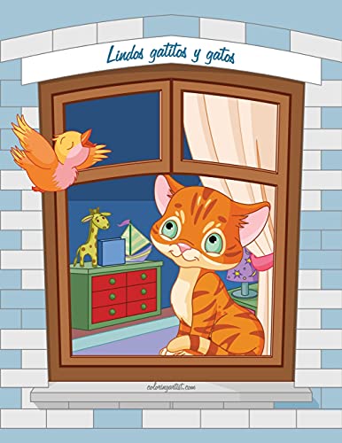 9781532738678: Lindos gatitos y gatos libro para colorear 1, 2 & 3