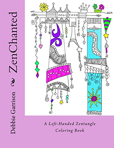 Imagen de archivo de ZenChanted Lefthanded coloring book a la venta por PBShop.store US