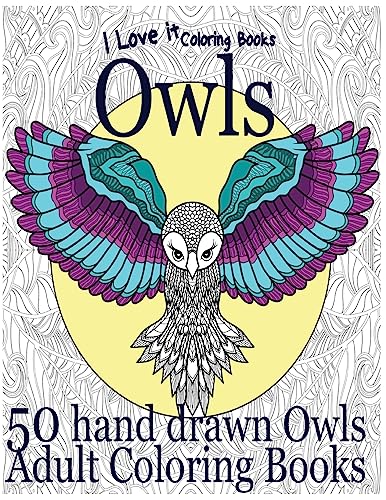 Stock image for Adult Coloring Books: Owls for sale by THE SAINT BOOKSTORE