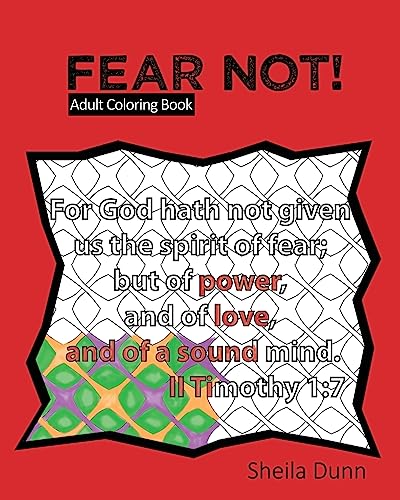 Stock image for Fear Not!: Adult Coloring Book for sale by Save With Sam