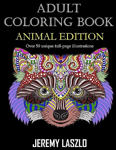 Beispielbild fr Adult Coloring Book: Animal Edition (Adult coloring books) zum Verkauf von Lucky's Textbooks