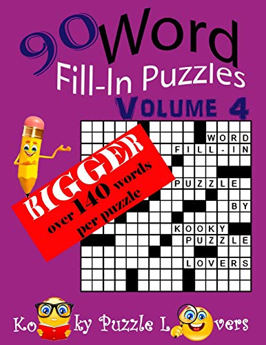 Beispielbild fr Word Fill-in Puzzles, Over 140 Words Per Puzzles zum Verkauf von SecondSale