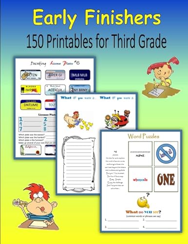Stock image for Early Finishers: 150 Printables for Third Grade for sale by ThriftBooks-Dallas