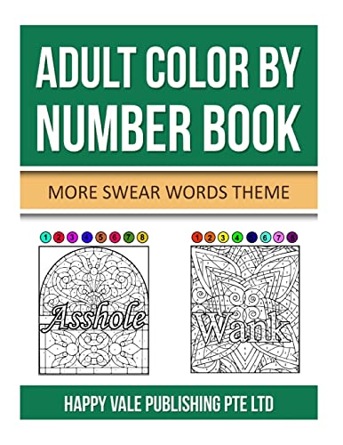 9781532968587: Adult Color By Number Book: More Swear Words Theme