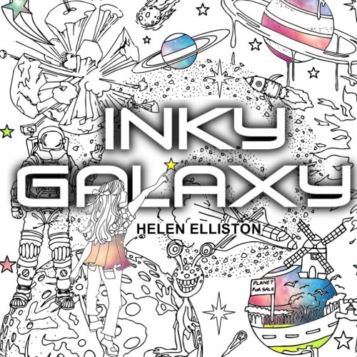 Beispielbild fr Inky Galaxy: An imaginative, galactic colouring escape (Inky colouring books) zum Verkauf von Blue Vase Books