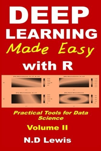 9781533013620: Deep Learning Made Easy with R: Volume II: Practical Tools for Data Science: Volume 2