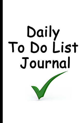 Stock image for Daily To Do List Journal: Check it Off Green Design, Daily To Do List Journal Planner Journal Book, 6 x 9, 102 Pages [Soft Cover ] for sale by booksXpress