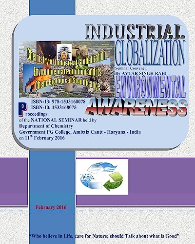 Beispielbild fr Industrial Globalization Environmental Awareness [Soft Cover ] zum Verkauf von booksXpress