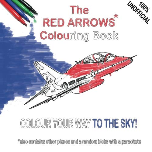 9781533232151: Red Arrows Colouring Book: Colour your way to the skies!: Volume 1 (Military Colouring Books)