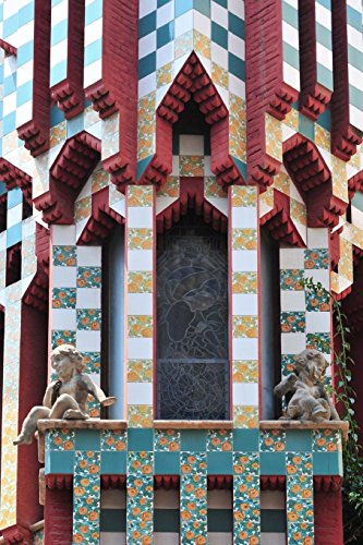 9781533270375: Window Detail Casa Vicens by Gaudi Journal: 150 page lined notebook/diary