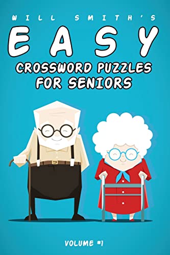 Beispielbild fr Will Smith Easy Crossword Puzzles For Seniors - Vol. 1 (The Lite & Unique Jumbo Crossword Puzzle Series) zum Verkauf von Decluttr