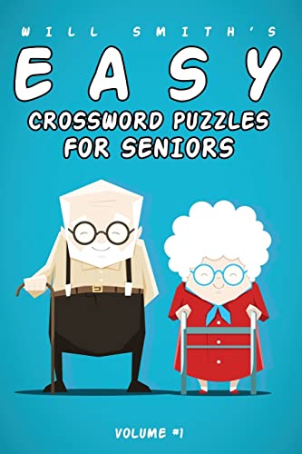 9781533319906: Will Smith Easy Crossword Puzzles For Seniors - Vol. 1 (The Lite & Unique Jumbo Crossword Puzzle Series)