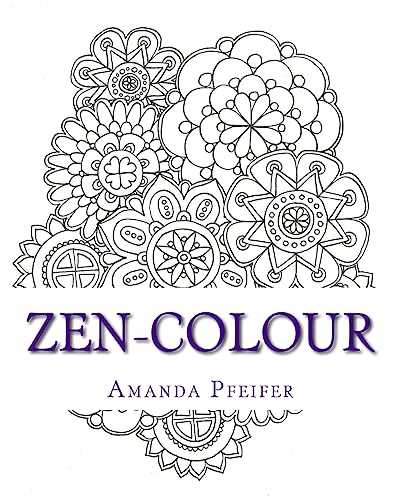 Imagen de archivo de ZenColour: Colouring Book For Adults a la venta por Lucky's Textbooks