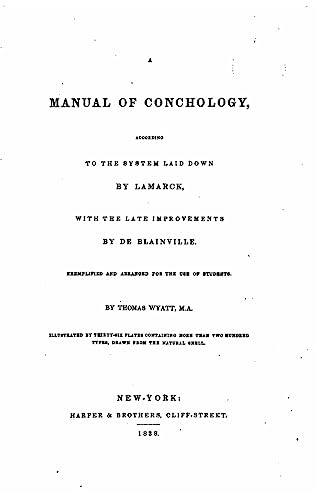 9781533440914: A Manual of Conchology, According to the System Laid Down by Lamarck