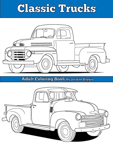 Beispielbild fr Classic Trucks: Adult Coloring Book zum Verkauf von Save With Sam
