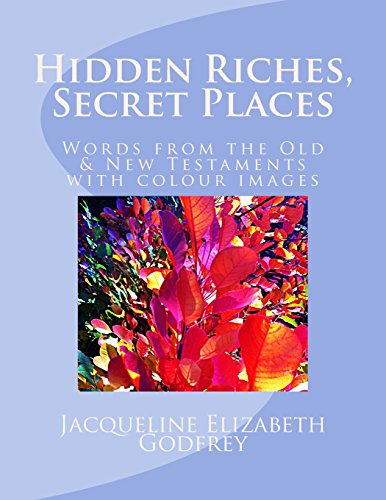Beispielbild fr Hidden Riches, Secret Places: Words from the Old & New Testaments, with colour images zum Verkauf von THE SAINT BOOKSTORE