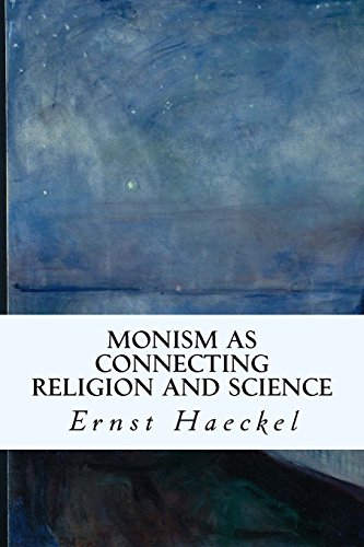 9781533635372: Monism as Connecting Religion and Science