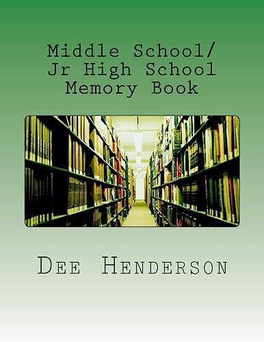 Beispielbild fr Middle School/Jr High School Memory Book zum Verkauf von Lucky's Textbooks