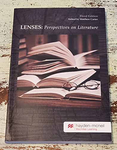 Imagen de archivo de LENSES: Perspectives on Literature a la venta por BombBooks