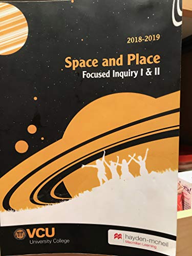 9781533907943: Space and Place Focused Inquiry I & II