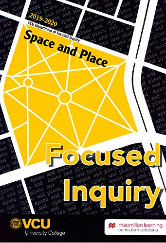 Beispielbild fr Focused Inquiry: Space and Place 2019-2020 zum Verkauf von Better World Books