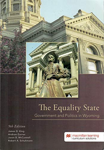 Beispielbild fr The Equality State, Government and Politics in Wyoming zum Verkauf von BooksRun