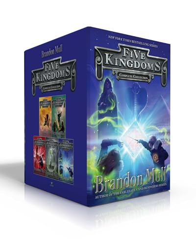 Stock image for Five Kingdoms Complete Collection (Boxed Set): Sky Raiders; Rogue Knight; Crystal Keepers; Death Weavers; Time Jumpers for sale by Zoom Books Company