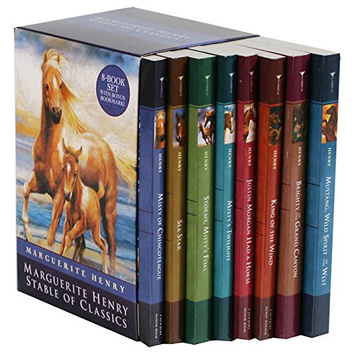 Beispielbild fr Marguerite Henry Stable of Classics (Boxed Set) Misty of Chincoteague; Sea Star; Stormy, Mistys Foal; Mistys Twilight; Justin Morgan Had a Horse; King of the Wind; zum Verkauf von BooksRun