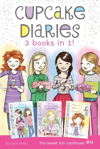 Beispielbild fr Cupcake Diaries 3 Books in 1! #4: Mia's Boiling Point; Emma, Smile and Say "Cupcake!"; Alexis Gets Frosted zum Verkauf von Wonder Book