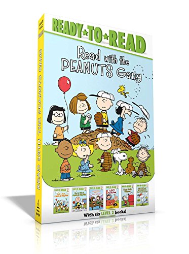 Beispielbild fr Read with the Peanuts Gang (Boxed Set): Time for School, Charlie Brown; Make a Trade, Charlie Brown!; Peppermint Patty Goes to Camp; Lucy Knows Best; Linus Gets Glasses; Snoopy and Woodstock zum Verkauf von BooksRun