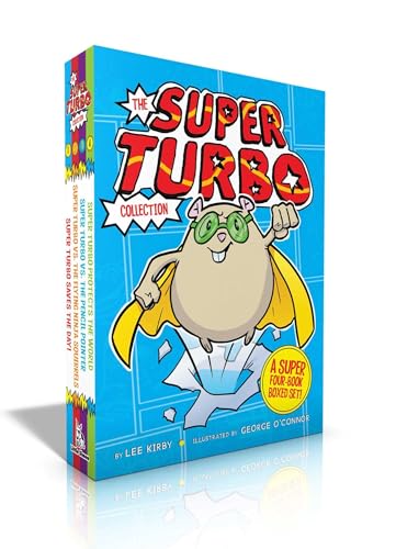 Stock image for The Super Turbo Collection (Boxed Set): Super Turbo Saves the Day!; Super Turbo vs. the Flying Ninja Squirrels; Super Turbo vs. the Pencil Pointer; Super Turbo Protects the World for sale by HPB Inc.