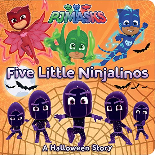 Stock image for Five Little Ninjalinos: A Halloween Story (PJ Masks) for sale by Gulf Coast Books