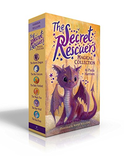 Stock image for The Secret Rescuers Magical Collection: The Storm Dragon; The Sky Unicorn; The Baby Firebird; The Magic Fox; The Star Wolf; The Sea Pony for sale by HPB-Ruby