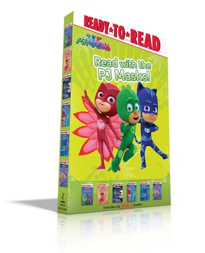 Beispielbild fr Read with the PJ Masks!: Hero School; Owlette and the Giving Owl; Race to the Moon!; PJ Masks Save the Library!; Super Cat Speed!; Time to Be a Hero zum Verkauf von SecondSale