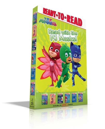 Stock image for Read with the PJ Masks! (Boxed Set): Hero School; Owlette and the Giving Owl; Race to the Moon!; PJ Masks Save the Library!; Super Cat Speed!; Time to Be a Hero for sale by Goodwill of Colorado