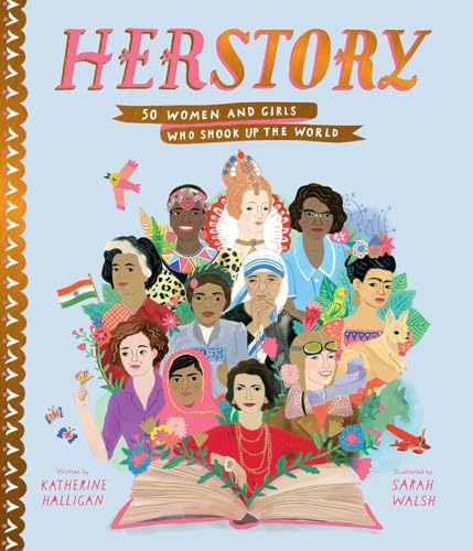 Beispielbild fr Herstory : 50 Women and Girls Who Shook up the World zum Verkauf von Better World Books