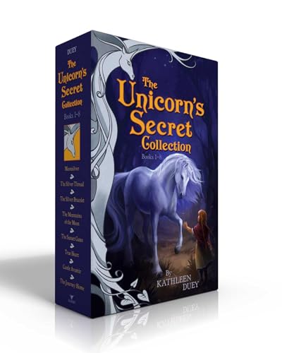 Stock image for The Unicorn's Secret Collection (Boxed Set): Moonsilver; The Silver Thread; The Silver Bracelet; The Mountains of the Moon; The Sunset Gates; True Heart; Castle Avamir; The Journey Home for sale by Books Unplugged