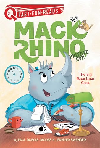 9781534441132: Mack Rhino, Private Eye: The Big Race Lace Case: A Quix Book: 1