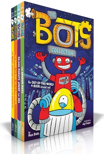 Stock image for The Bots Collection (Boxed Set): The Most Annoying Robots in the Universe; The Good, the Bad, and the Cowbots; 20,000 Robots Under the Sea; The Dragon Bots for sale by Goodwill Books