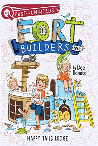 Stock image for Happy Tails Lodge: Fort Builders Inc. 2 (QUIX) for sale by PlumCircle