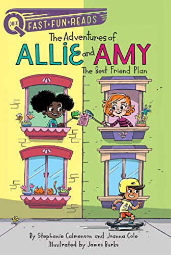 Imagen de archivo de The Best Friend Plan: A QUIX Book (1) (The Adventures of Allie and Amy) a la venta por Jenson Books Inc