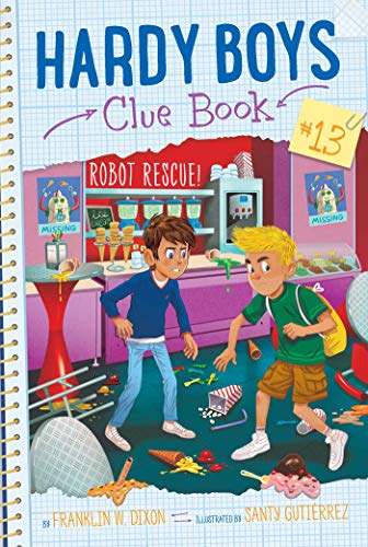Beispielbild fr Robot Rescue! (13) (Hardy Boys Clue Book) zum Verkauf von PlumCircle